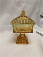 Vintage Jeannette Glass Candy Dish
