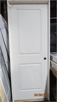 2-Panel Farmhouse Style Door with Frame