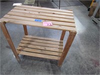 Wood Outdoor Work Table