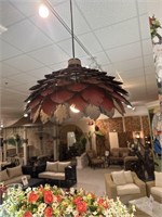 Large Red Flamingo Chandelier