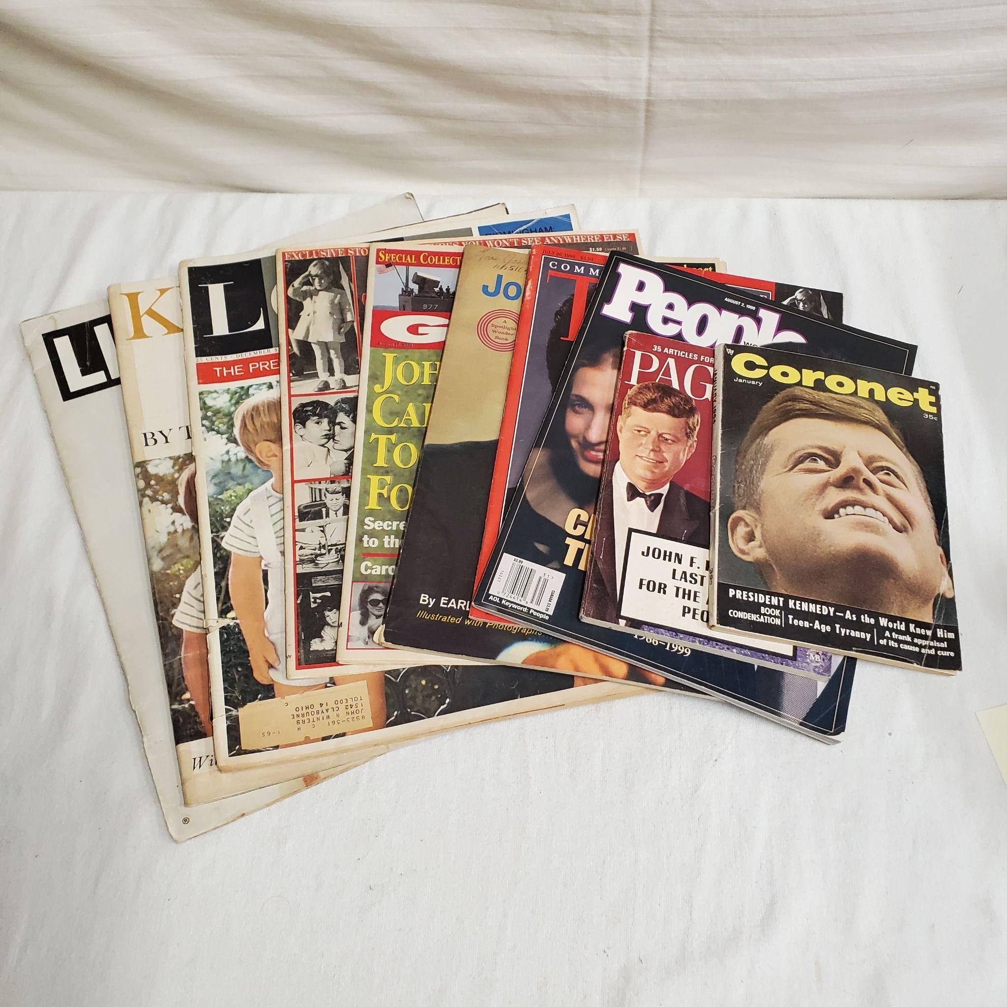 JFK Memorabilia Magazines