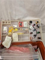 Sewing Box w/ Contents