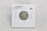 1881P 3 Cents