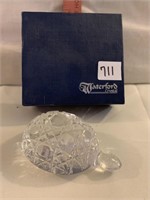 WATERFORD CRYSTAL TURTLE IN BOX
