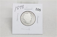 1898P Barber Quarter