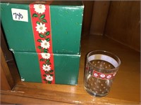 8 HIGHBALL GLASSES CHARLESTON HALL IN BOXES
