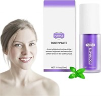 STAVDLNN Purple Toothpaste, Purple Teeth