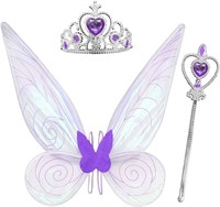 3PCS Fairy Wing,Halloween Fairy Princess Elf