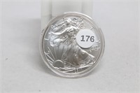 2011P American Silver Eagle