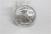 2012P American Silver Eagle