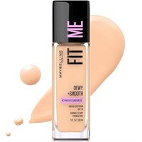 2 Pack Maybelline Fit Me Dewy + Smooth Liquid Foun