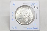 1921 Morgan Silver Dollar