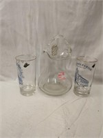 Glass Basket,  WV Glass, EAPG Glass