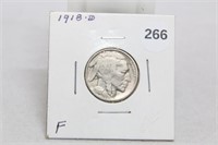 1918 D Nickel-F