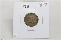 1857 Cent-F