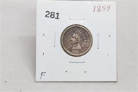 1859 Cent-F