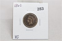 1862 Cent-VG