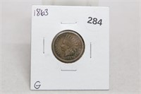 1863 Cent-G
