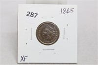 1865 Cent-XF