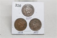 1897, 98, 99 Cents Nice examples