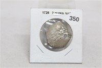 1728-2 Reale Cob-Columbia Mint