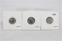 (2) BU Silver Roosevelt Dimes