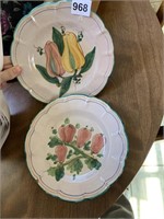 ITALY HAND DECORATED PLATES
