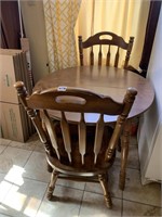 SMALL DINING TABLE AND 2 CHAIRS
