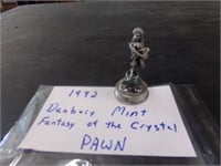 Danbury mint crystal pawn