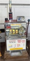 Harrah’s $1 electric slot machine w/keys