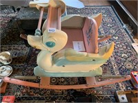 VINTAGE CHILDS ROCKING HORSE