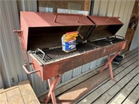Custom Made Steam Briquette Barbecue