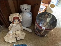 TIN, DOLL, BEAR