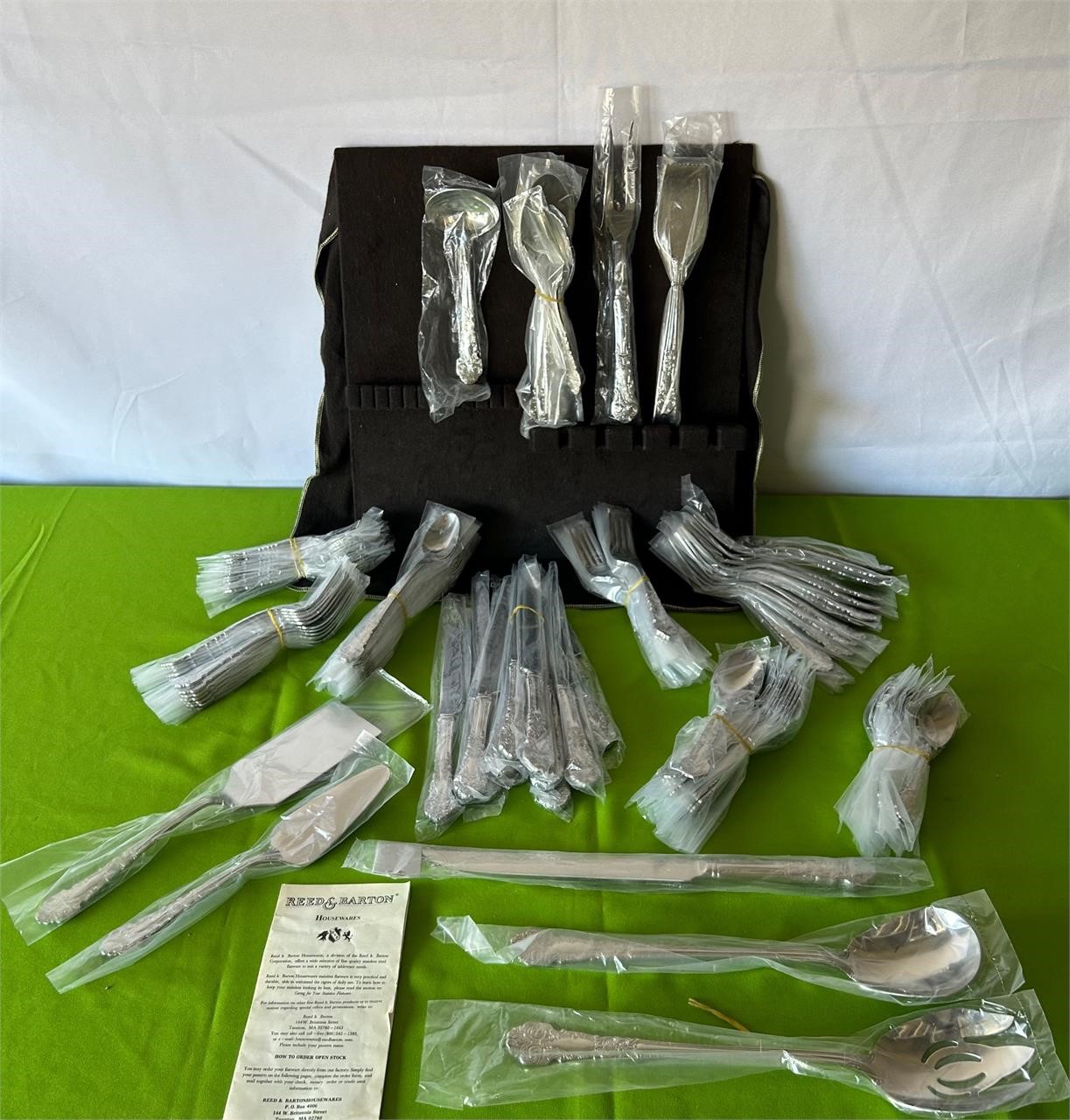 “Renaissance” by Reed & Barton Flatware Set for 12