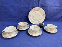 Misc. Floral Patterned China,