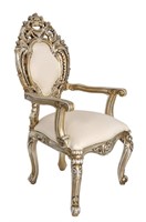 Platine Rococo Dining Arm Chair