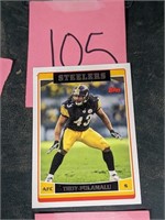 Troy Polamalu Football Card