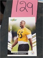 Lamarr Woodley Football Card