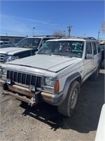 618011 - 1991 Jeep Cherokee White