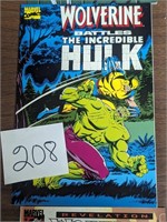 Wolverine and Incredible Hulk Comic Book