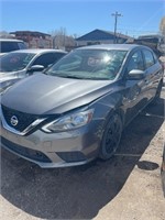 458390 - 2018 Nissan Sentra Gray