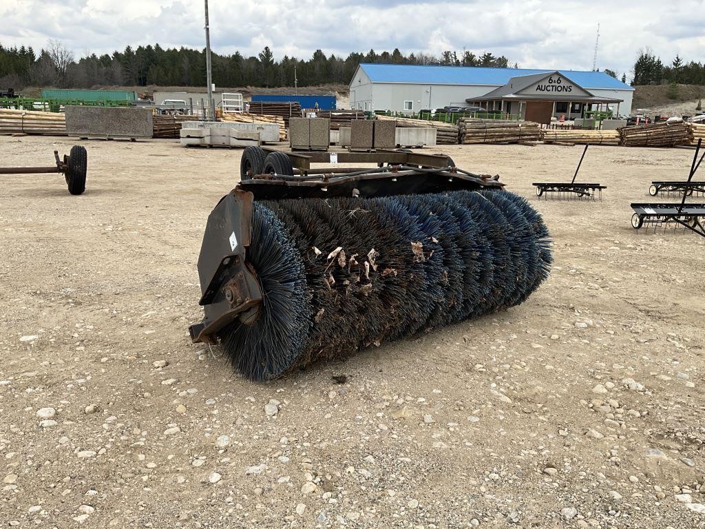 72" Skidsteer Rotary Broom