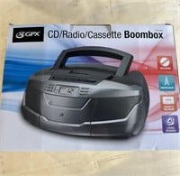 GPX BCA206S - Portable AM/FM Boombox