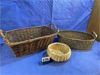 Basket Assortment, Rectangle, Oblong & Round