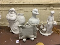 UNFINISHED CERAMICS, READY TO PAINT, DUCK, GIRL