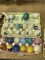 HANDMADE AND PAINTED EGGS