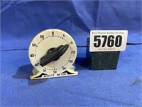 Vintage Minute Meter Wind-up Timer