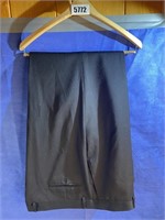 Marc Tulio Dress Slacks, Black, Italy, 46X39