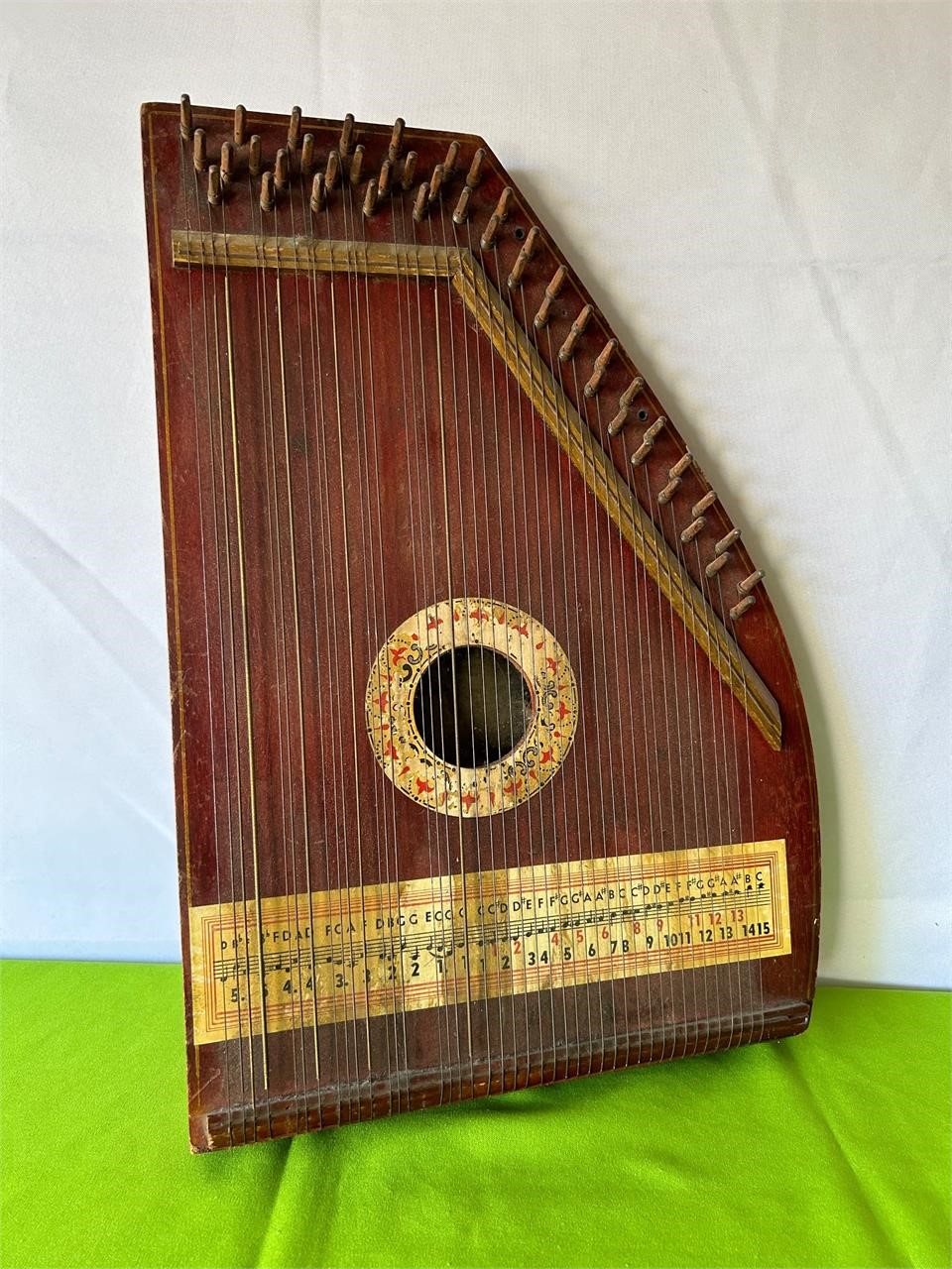 Antique Schmidt Mandolin Harp