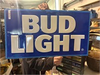 *BUD LIGHT METAL SIGN 2016 16X30